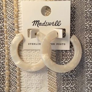 Madewell hoop earrings